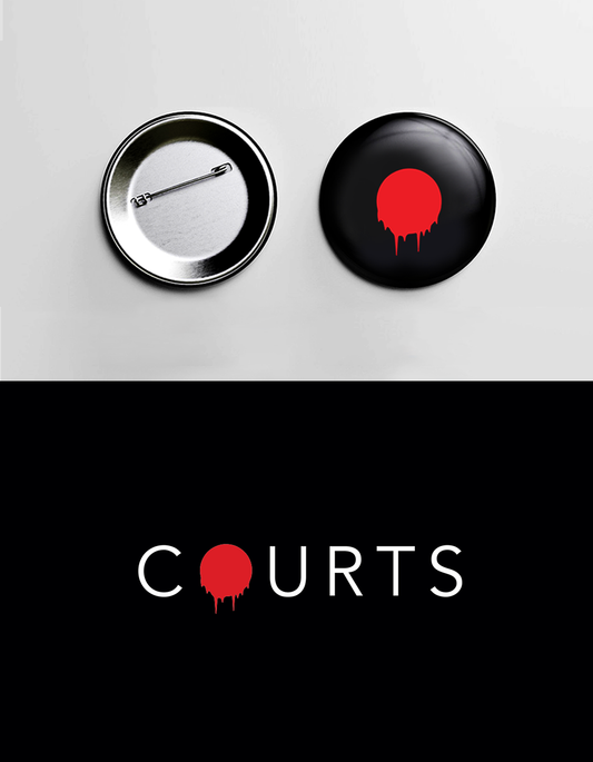 COURTS PIN BADGE