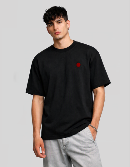 RED DRIP T-SHIRT-SIGNATURE BLACK