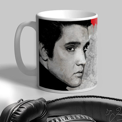 Twentytwo creative Elvis mug, Elvis mug, Elvis, Coffee mug, Gift, Gift mug, Kitchen, Art, Print, Cool, Art print